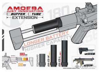 Amoeba Buffer Tube Extension M by Ares